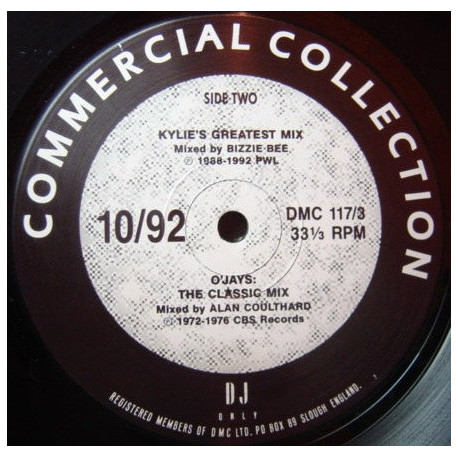 Kylie Minogue - Greatest Mix (DMC 1992) / O Jays Megamix / Dakeyne House Mix  (DJ Only Subscription Disc)