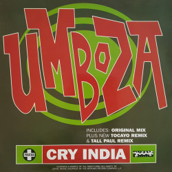 Umboza - Cry India (Tall Paul Mix / Tocayo Mix / The Ark Mix / Divine Dub) 12" Vinyl Record