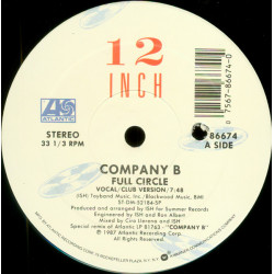 Company B - Full Circle (Club Mix / Dub / Radio Edit)