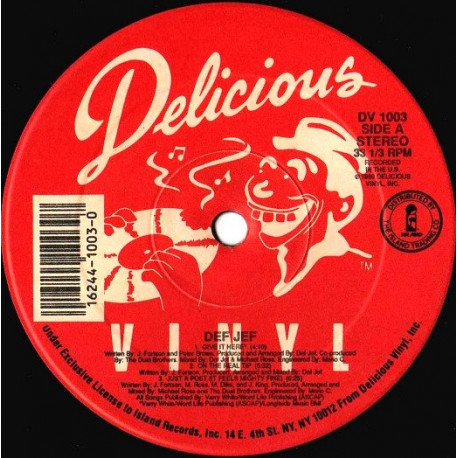 Def Jef - Give It Here / On The Real Tip / Just A Poet (Vocal & Instrumental Mixes) SEALED