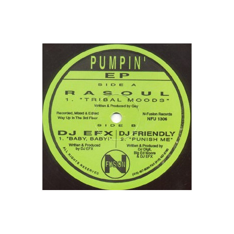 Rasoul - Tribal Moods / DJ EFX - Baby Baby / Punish Me