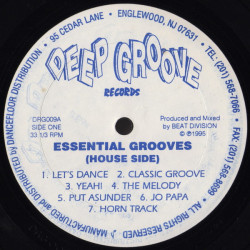 Essential Grooves - House Side (7 Tracks) / Hip Hop Side (7 Tracks)