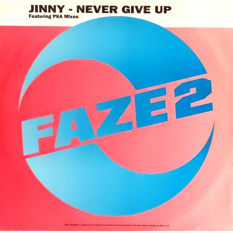 Jinny - Never Give Up (Extended Mix / Heartbeat / PKA Club Mix / PKA Dub)