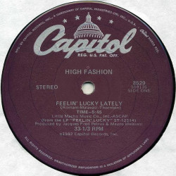 High Fashion - Feelin Lucky Lately (Extended) / Brainy Children
