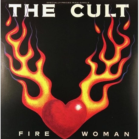 Cult - Fire Woman (L.A Rock Mix) / Automatic Blues / Messin Up The Blues SEALED US Vinyl