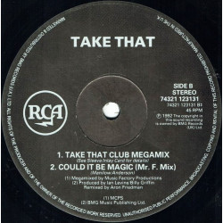 Take That - Could It Be Magic (Deep In Rapinos Club Mix / Mr F Mix) / Music Factory Megamix