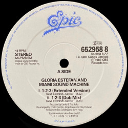 Gloria Estefan And Miami Sound Machine - 1-2-3 (Extended Version / Dub Mix) / Surrender