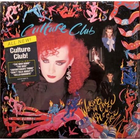 Culture Club - Waking Up With The House On Fire (10 Track LP) War Song / Dont Talk About It / Crime Time / Mistake No3