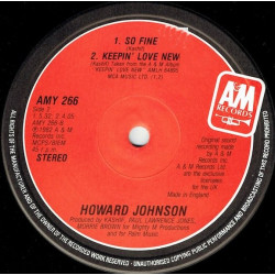 Howard Johnson - So Fine / Keepin Love New / Stand Up