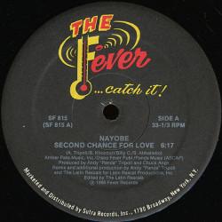 Nayobe - Second Chance For Love (Extended / Acappella / Dub / Emu Dub)