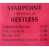Starpoint - Restless (Extended Remix / Dub / Instrumental / Edit) SEALED