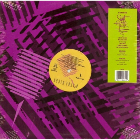 D'Atra Hicks - Sweet Talk (Ultimix / Extended Mix / Sweet Revenge Mix / All Spice No Sugar Mix) SEALED