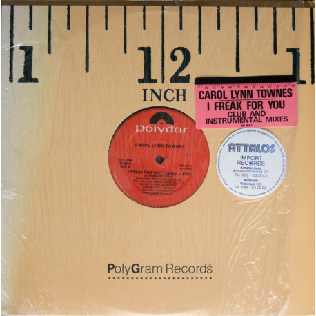 Carol Lynn Townes - I Freak For You (Club Mix / Instrumental)