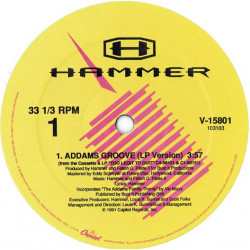 Hammer - Addams Groove (LP Version / Instrumental) SEALED