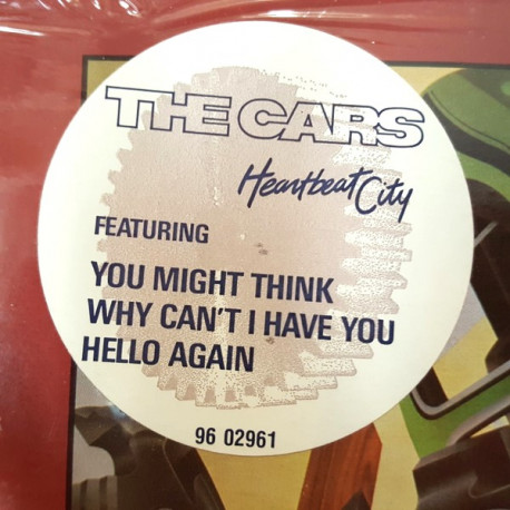 Cars - Heartbeat City (10 Track LP) You Might Think / Drive / Magic / Hello Again / Stranger Eyes