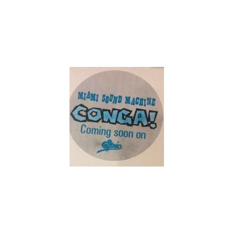 Miami Sound Machine - Conga (Dance Mix)  Vinyl Promo