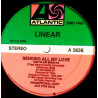 Linear - Sending All My Love (1990 Club Mix / 1990 House Mix / Radio Mix) Vinyl Promo
