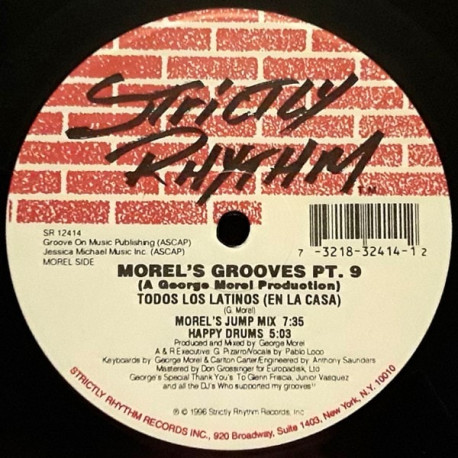 Morels Grooves Pt 9 - Todos Los Latinos (Morels Jump Mix / Happy Drums / Barrio Breakdown Mix / Instrumental)