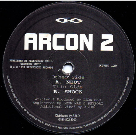 Arcon 2 - Neut / Shock (Vinyl Promo)