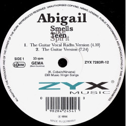 Abigail - Smells Like Teen Spirit (Original Version / Stop The Hands Of Time / Guitar Vocal Radio Version / Guitar Version)