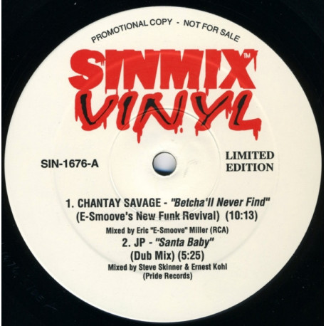 Chantay Savage - Betcha'll Never Find (E Smoove New Funk Revival) / Pimp Team - Whoomp There It Is (Pimpinest Mix)