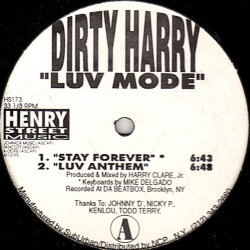 Dirty Harry - Luv Mode (Gonna Luv You / Tribal Luv / Stay Forever / Luv Anthem)
