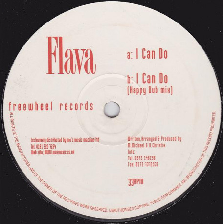 Flava - I Can Do (Original / Happy Dub Mix)