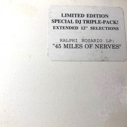 Ralphi Rosario - 45 Miles Of Nerves (3 LP) Salsation / Don't Throw Our Love Away / Give Me A Break / Mellow But Tawnting