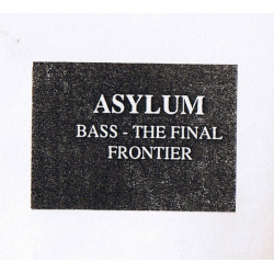 Asylum - Bass The Final Frontier (Logical Mix / Warped Mix / Drum Beats) Vinyl Promo