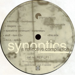 Synoptics - A Reflective Compilation (9 Tracks) Velocette / Move D / Subtropic / Reagenz / Spacetime Continuum (Double Vinyl)