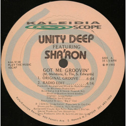 Unity Deep featuring Sharon - Got Me Groovin (Original Mix / Rude Awakening Mix / Radio Edit)