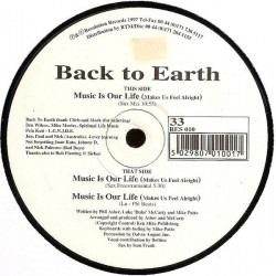 Back To Earth - Music Is Our Life (Sax Mix / Sax Freestrumental / Lo Phi Beats)