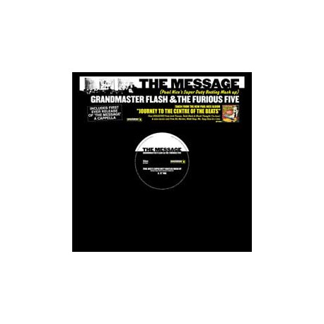 Grandmaster Flash & The Furious Five - The Message (Paul Nice Super Duty 12" Mix / Paul Nice Radio Mix / Full Acappella)