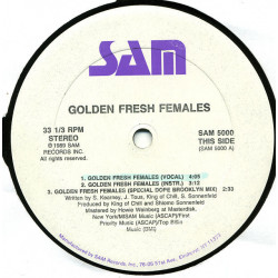 Golden Fresh Females - Golden Fresh Females (Vocal Mix / Instrumental / Dope Brooklyn Mix) / Turn It Out (Vocal / Inst / Dub)