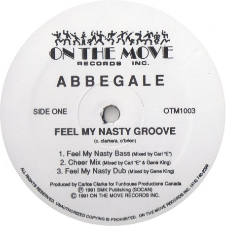 Abbegale - Nobodys Business (Original / Deep House Mix) / Feel My Nasty Groove (Nasty Bass Mix / Cheer Mix / Nasty Dub)