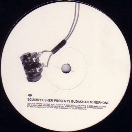 Squarepusher - Budakhan Mindphone (7 Track Mini LP) Lambic 5 Poetry / Fly Street / The Tide / Splask / Two Bass Hit (Dub)