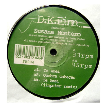 D.K Finn Featuring Susana Montero - Te Amei (Original / Jimpster Remix) / Quebra Cabecas