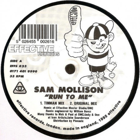 Sam Mollison - Run To Me (Tinman Mix / Original Mix / Hanson & Nelson Remix)