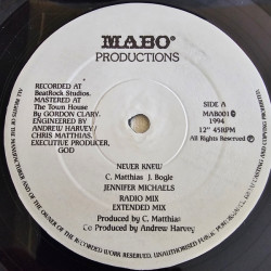 Jennifer Michaels - Never Knew (Extended Mix / Radio Mix / Midnight Dub / Morning Mix) Promo With Sheets & Photo