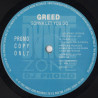 Greed - Gonna Let You Go (Uplifting Version / Keep Movin On / Reach (Dance Zone Records logo lazer etching on B-side)