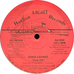 Gino Latino - Yo (Radio Remix / Twice Bitten House Mix / Deep Dub) SEALED VINYL