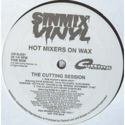 Hot Mixers On Wax - The Radikal Session (2 Mixes) / The Cutting Session  (2 Mixes) Vinyl Promo