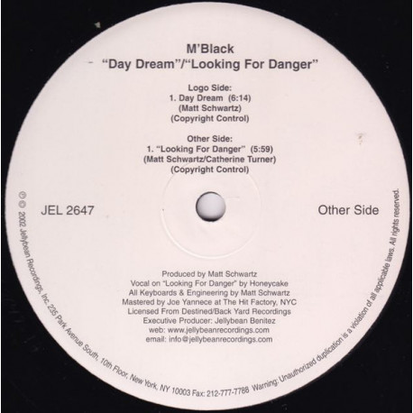 M'Black - Daydream / Looking For Danger