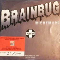 (CD) Brainbug - Nightmare (Original Sinister Strings (Radio Edit) CD Promo