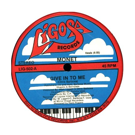 Monet - Give In To Me (Vocal Mix / Dub / Radio Edit)