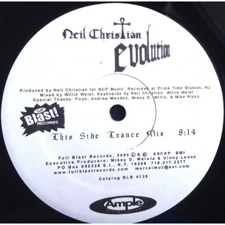 Neil Christian - Evolution (Trance Mix / Original Mix / Tribal Drum Mix)
