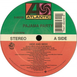 Pajama Party - Hide And Seek (Clivilles & Cole Club Mix / C&C Dub / C&C Hot Radio Mix) SEALED Vinyl