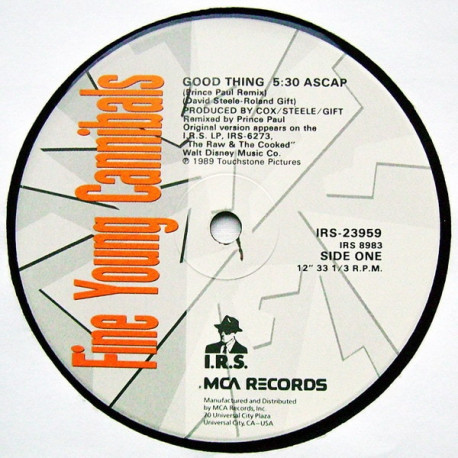 Fine Young Cannibals - Good Thing (Prince Paul Remix / 7" Version / Instrumental)