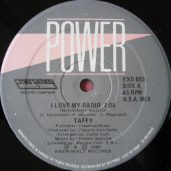 Taffy - I Love My Radio (European Mix / Freddy Bastone USA Mix) SEALED Vinyl