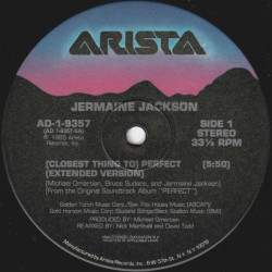 Jermaine Jackson - Closest Thing To Perfect (Extended / Single Mix / Instrumental)